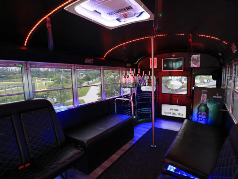 Partybus Innenansicht